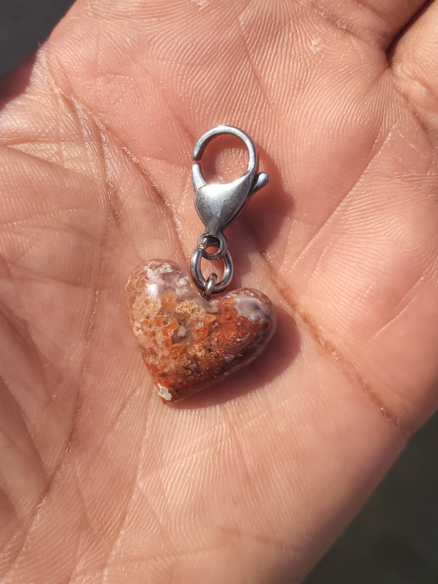 Hand Carved Natural Gem Charms 2