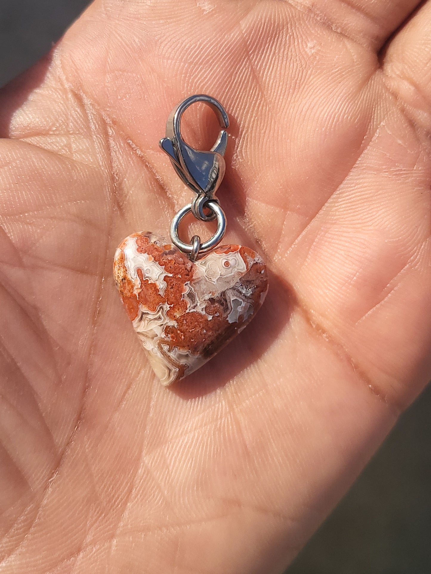 Hand Carved Natural Gem Charms 2