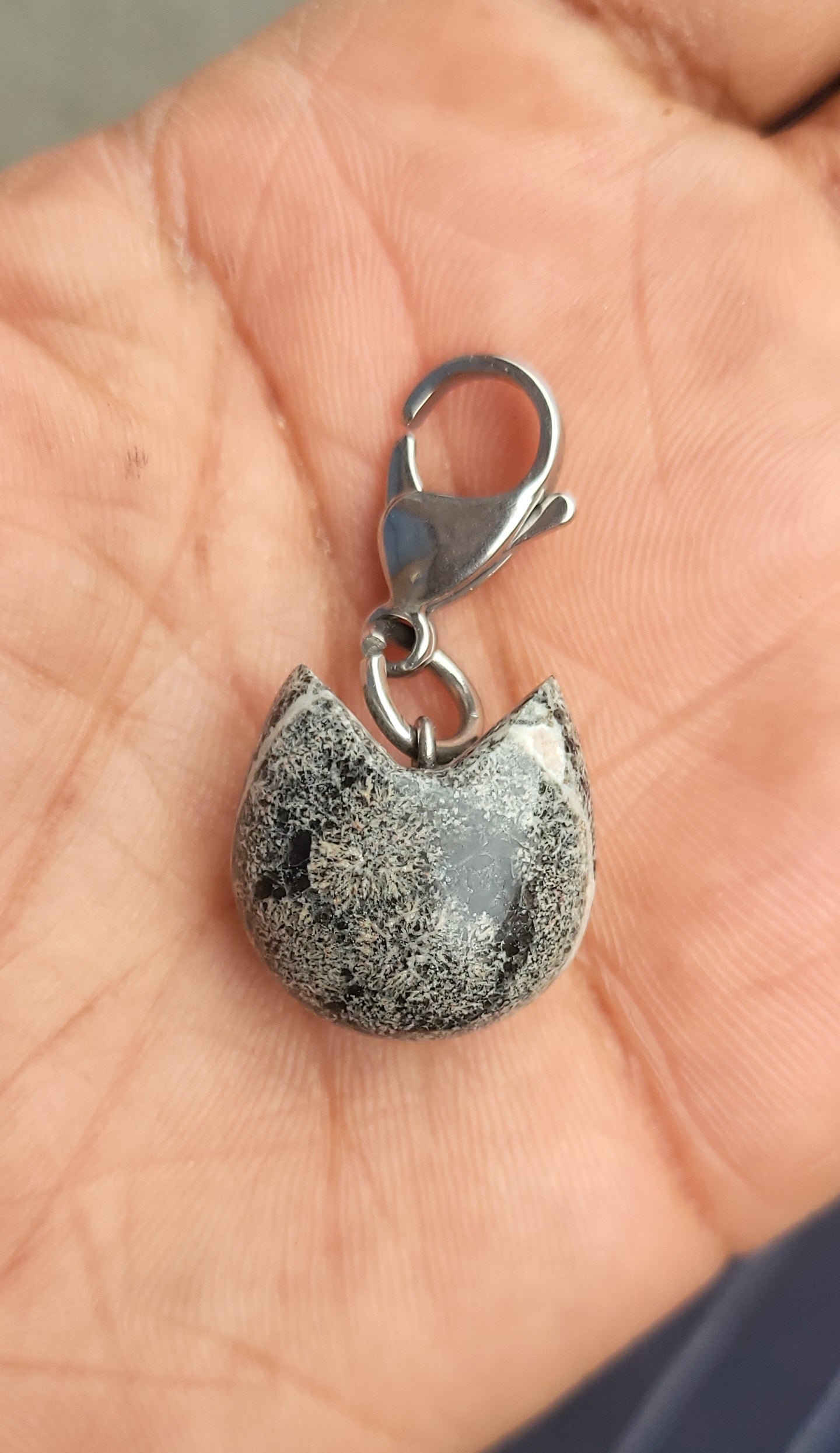 Hand Carved Natural Gem Charms 2