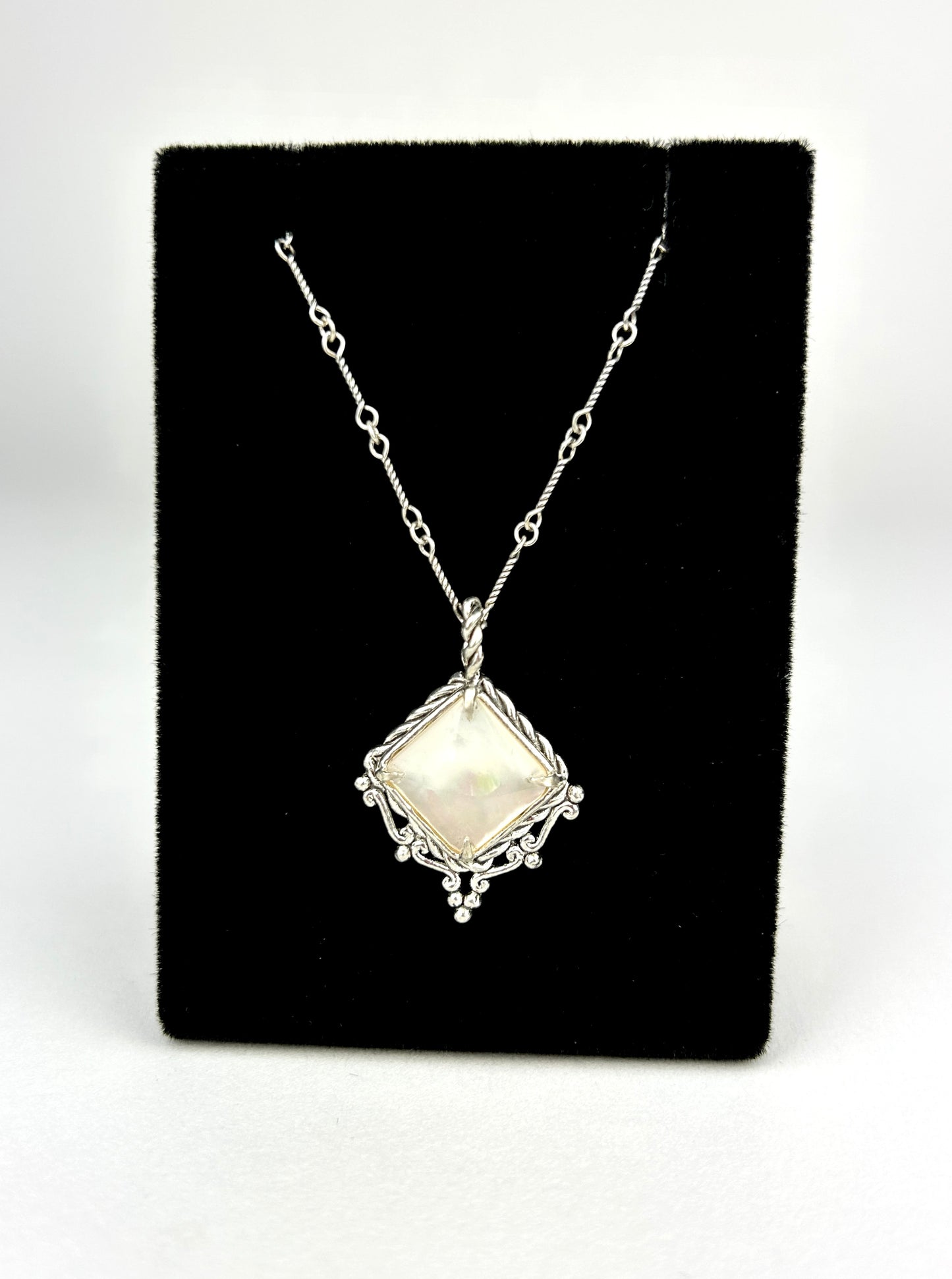Mother of Pearl Bone Chain
