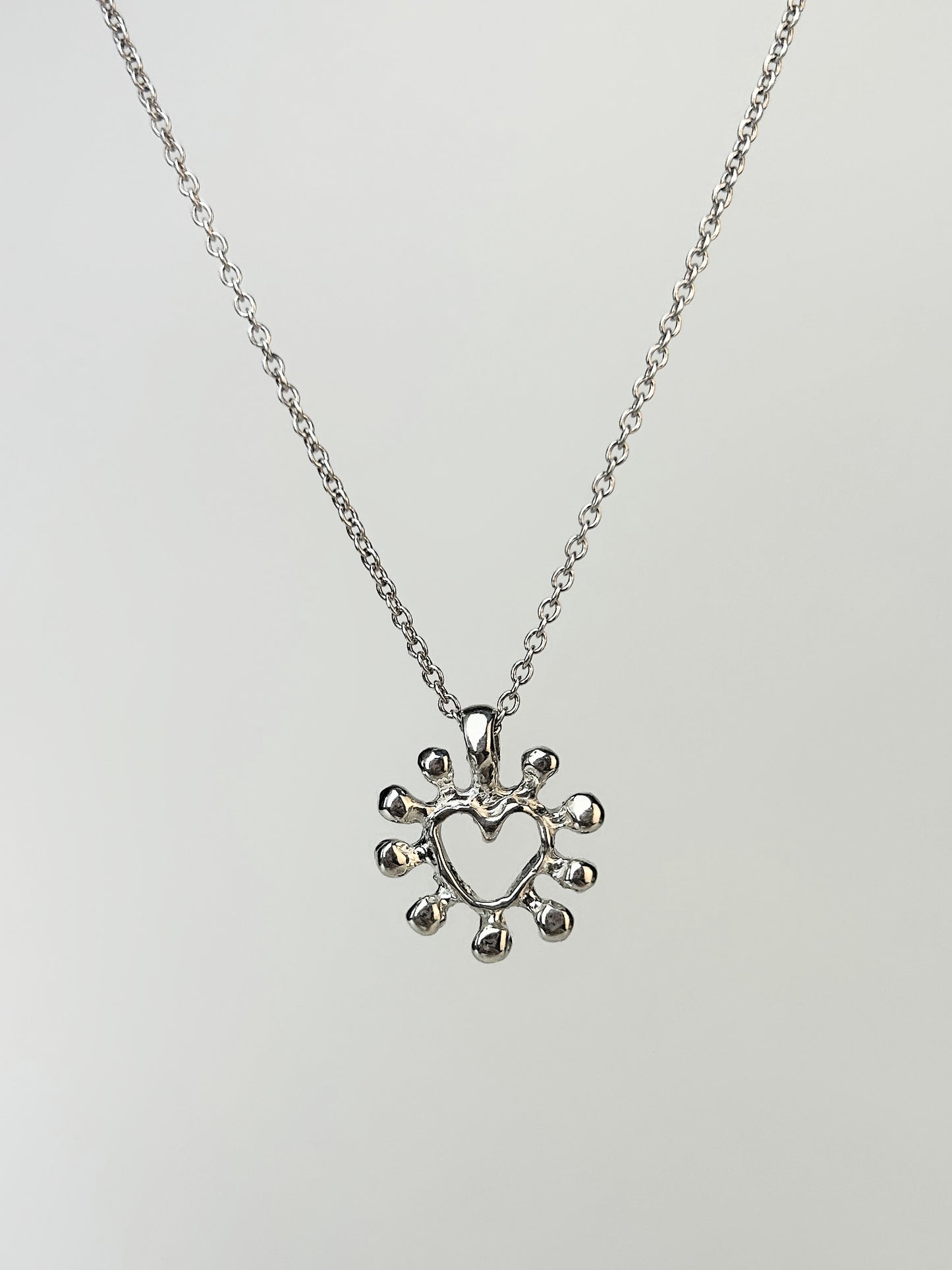 Heart Creature Charm on Chain