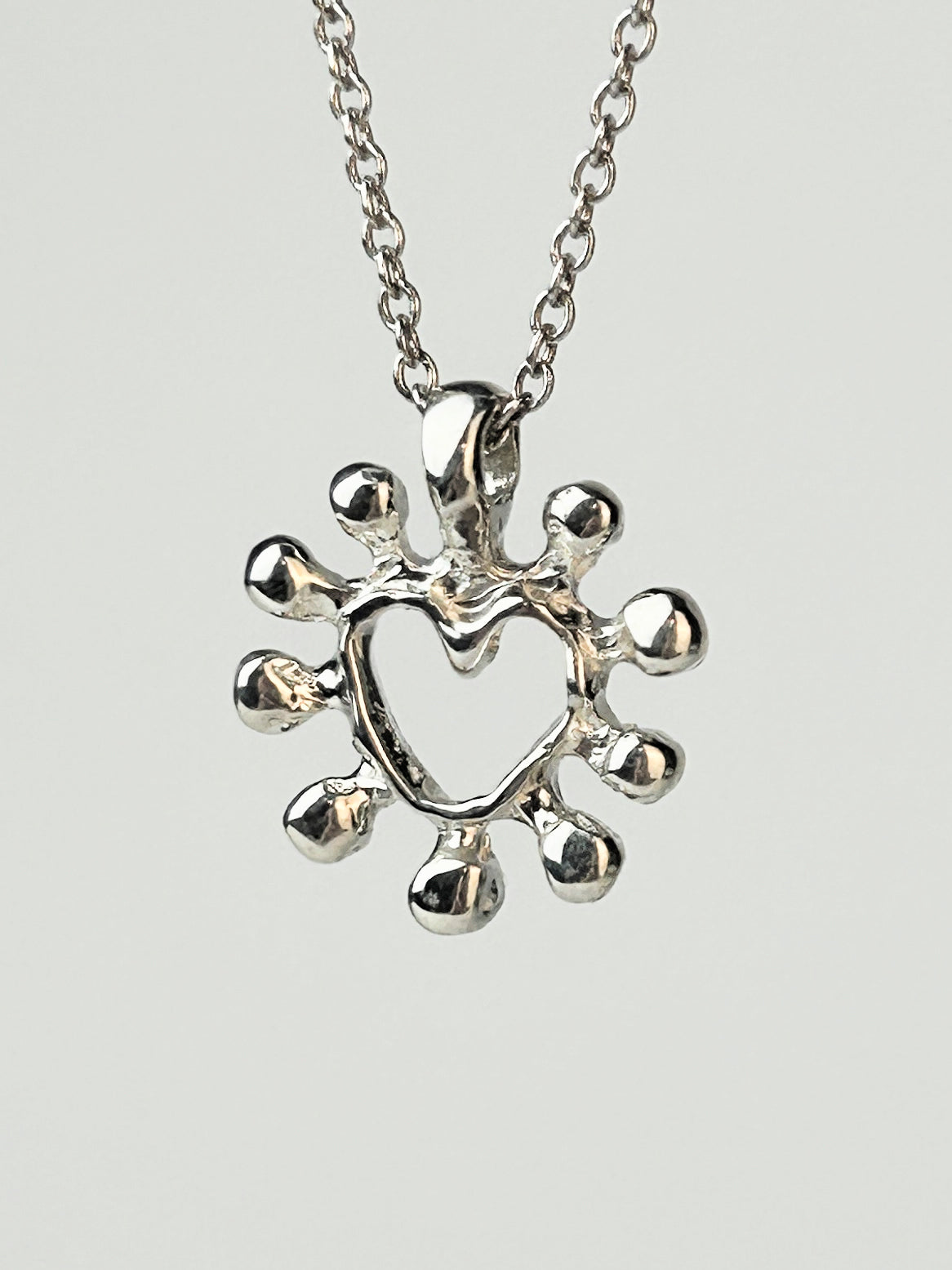 Heart Creature Charm on Chain