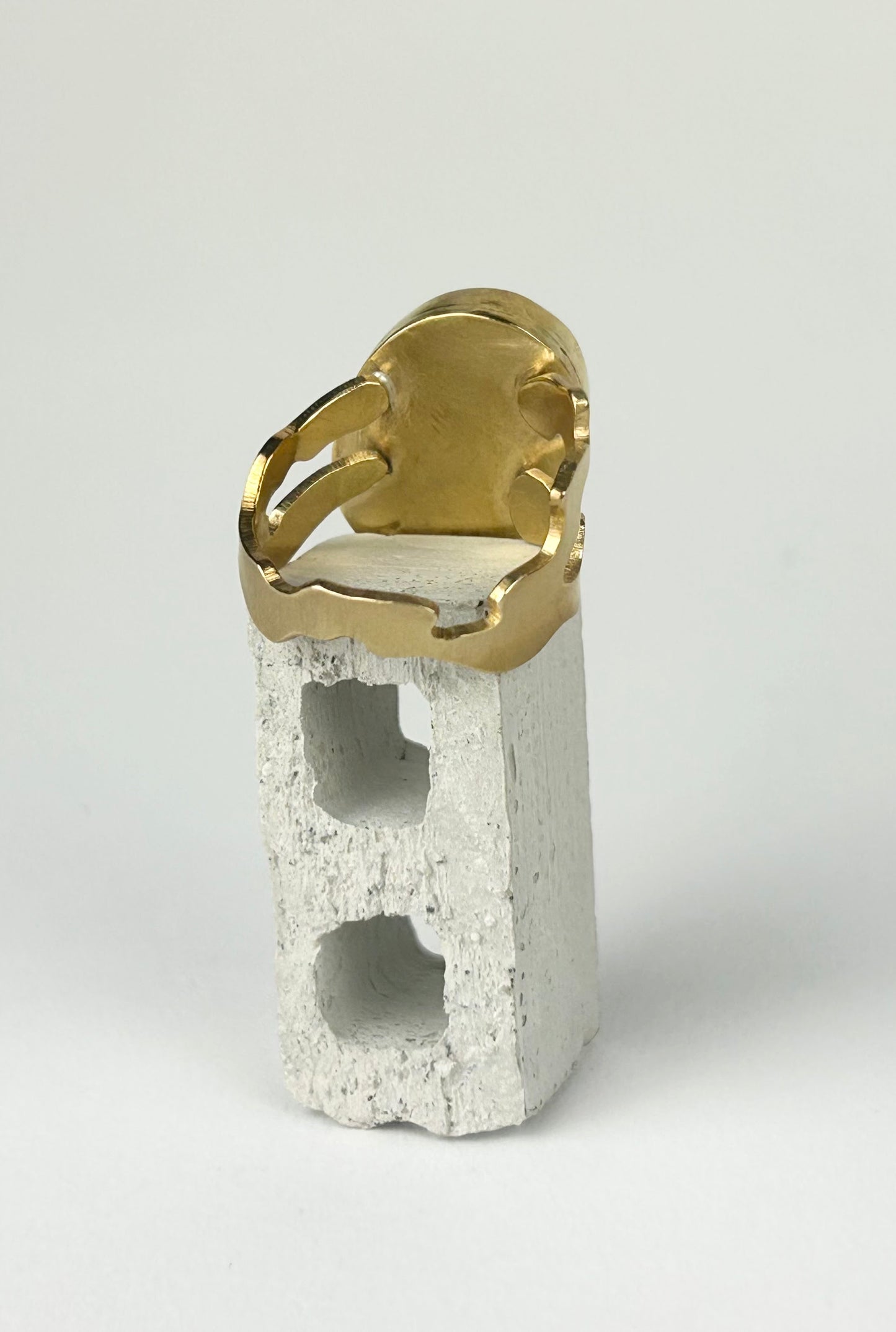 Scolectite Slanted Ring