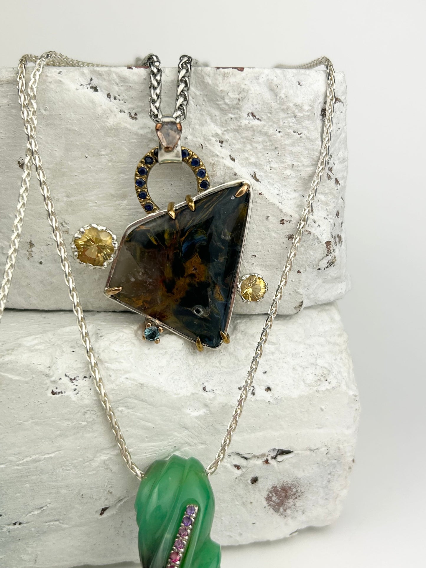 Freeform Polygon Pendant