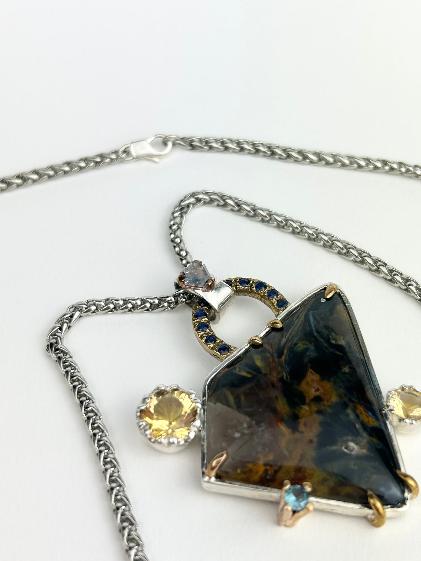 Freeform Polygon Pendant