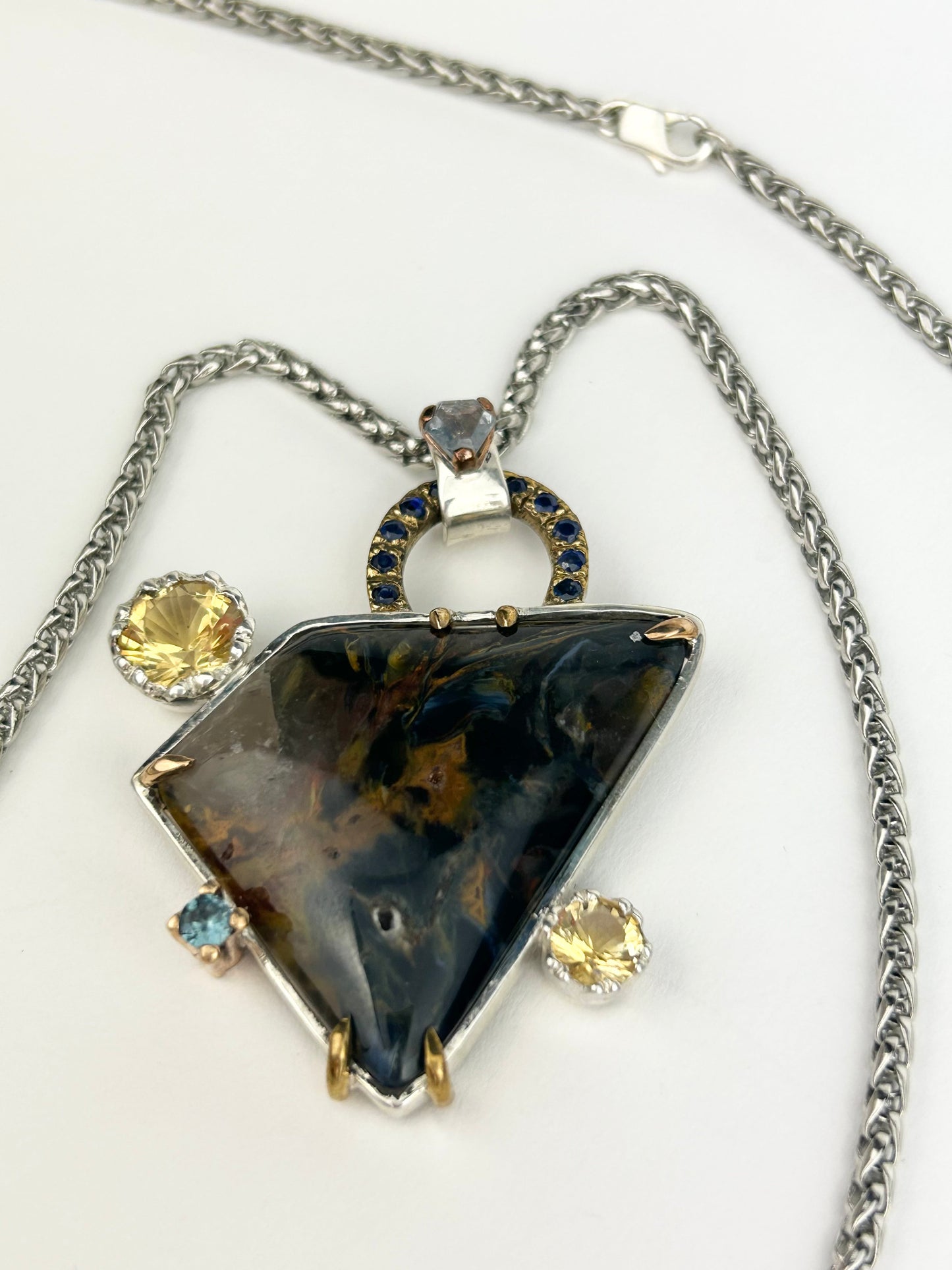 Freeform Polygon Pendant