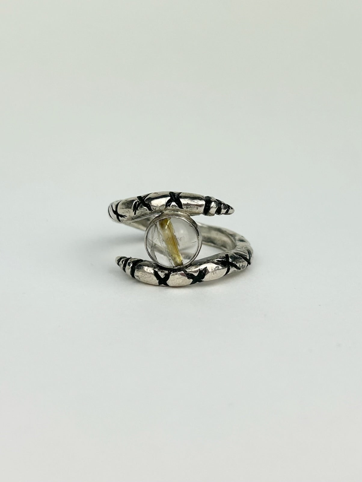 Guardian Ring - Rutilated Quartz