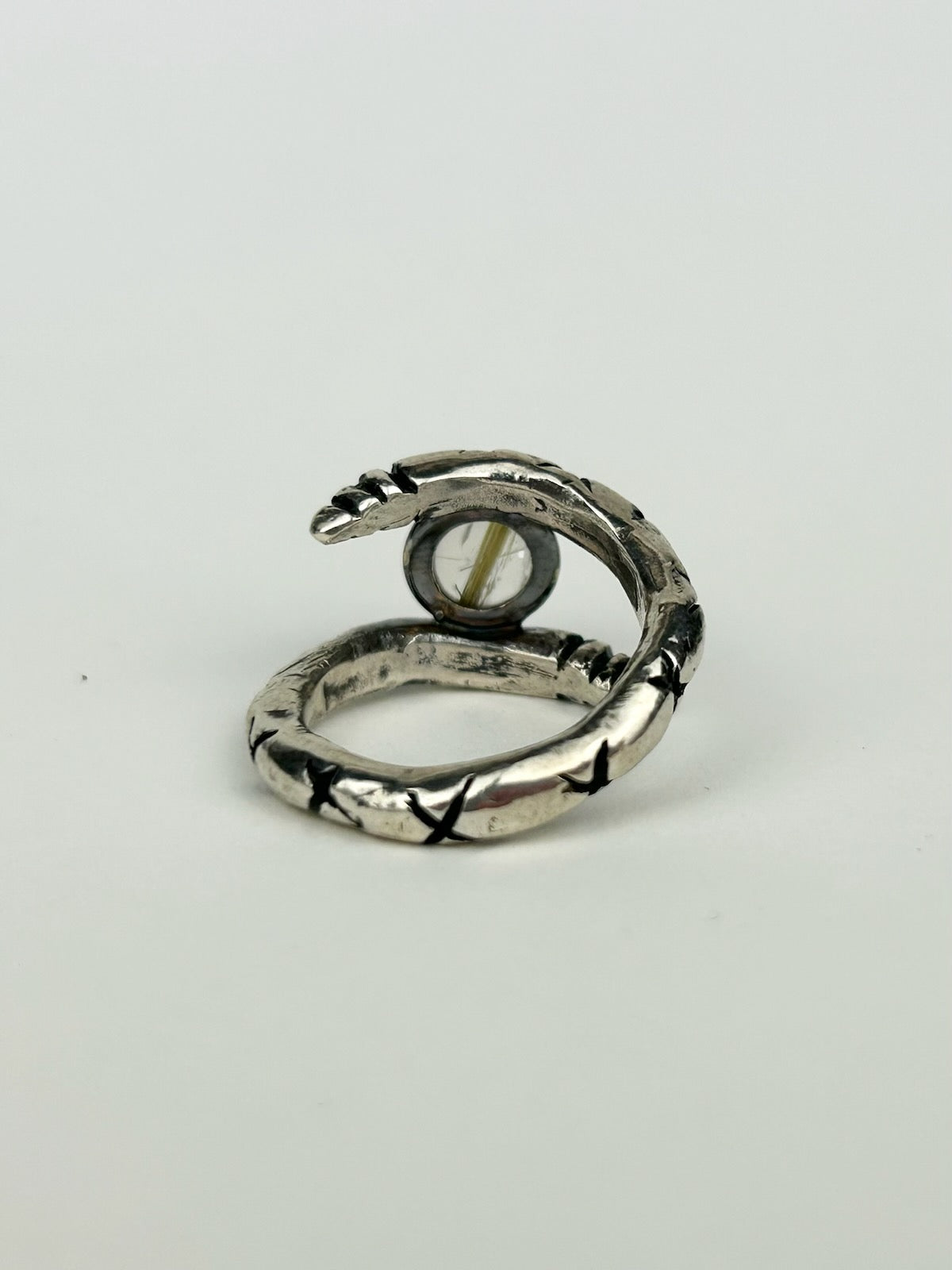 Guardian Ring - Rutilated Quartz