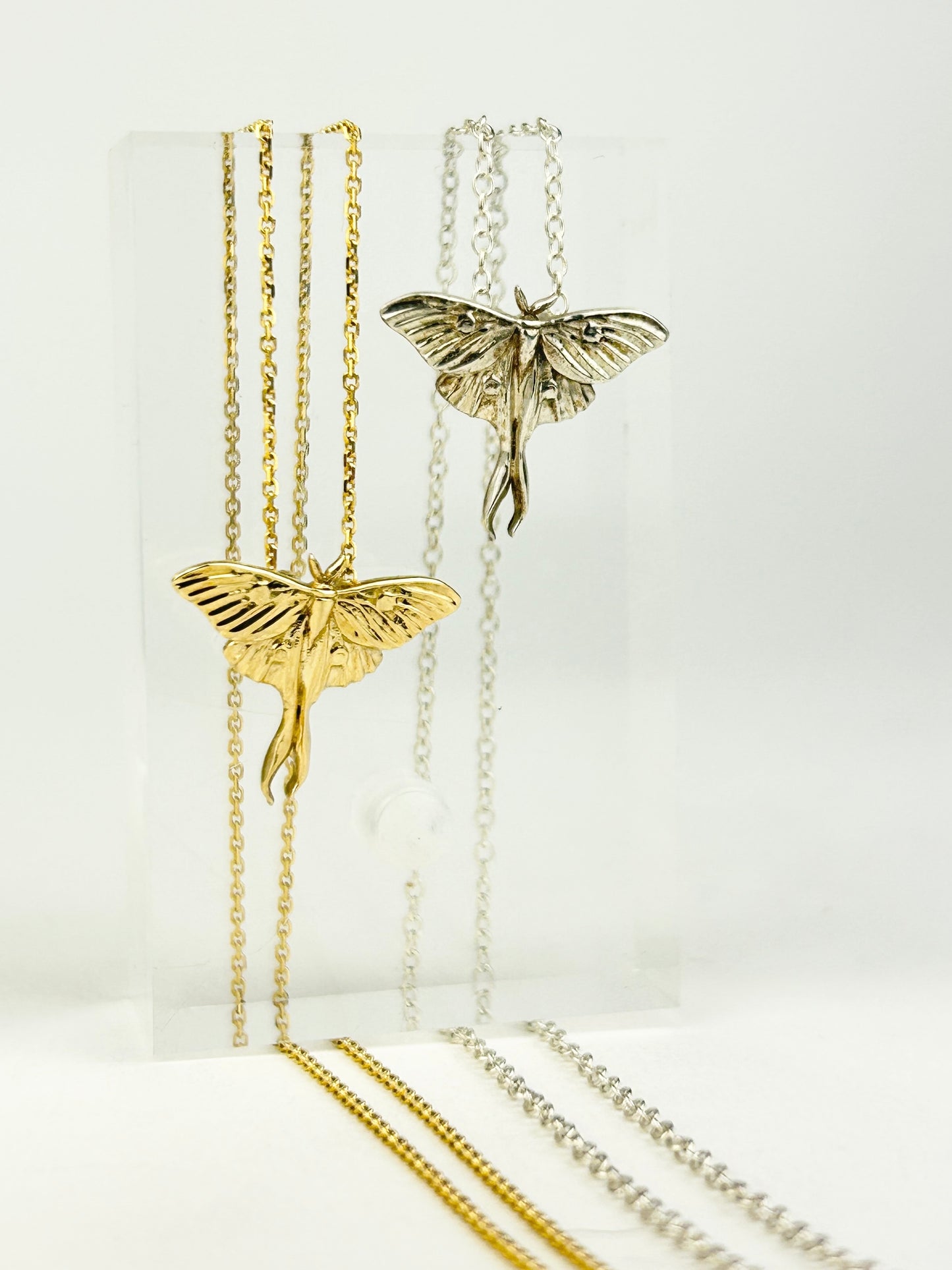 Luna Moth Necklace