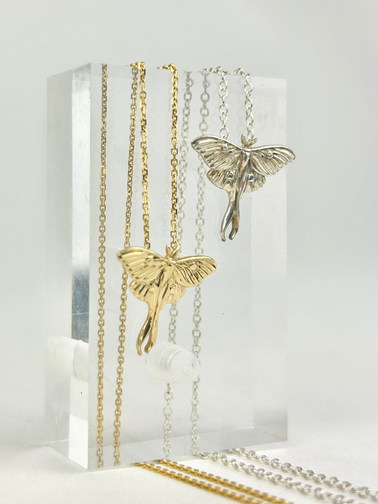 Luna Moth Necklace