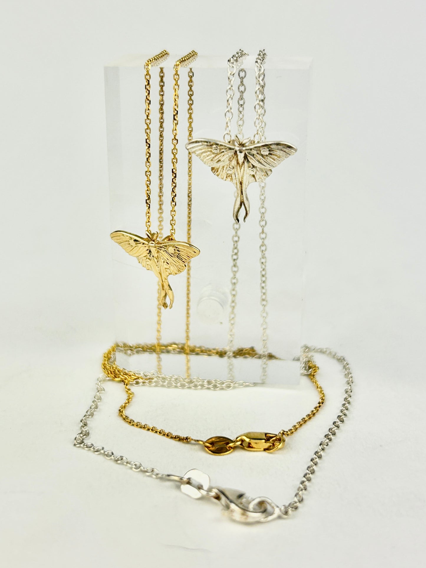Luna Moth Necklace