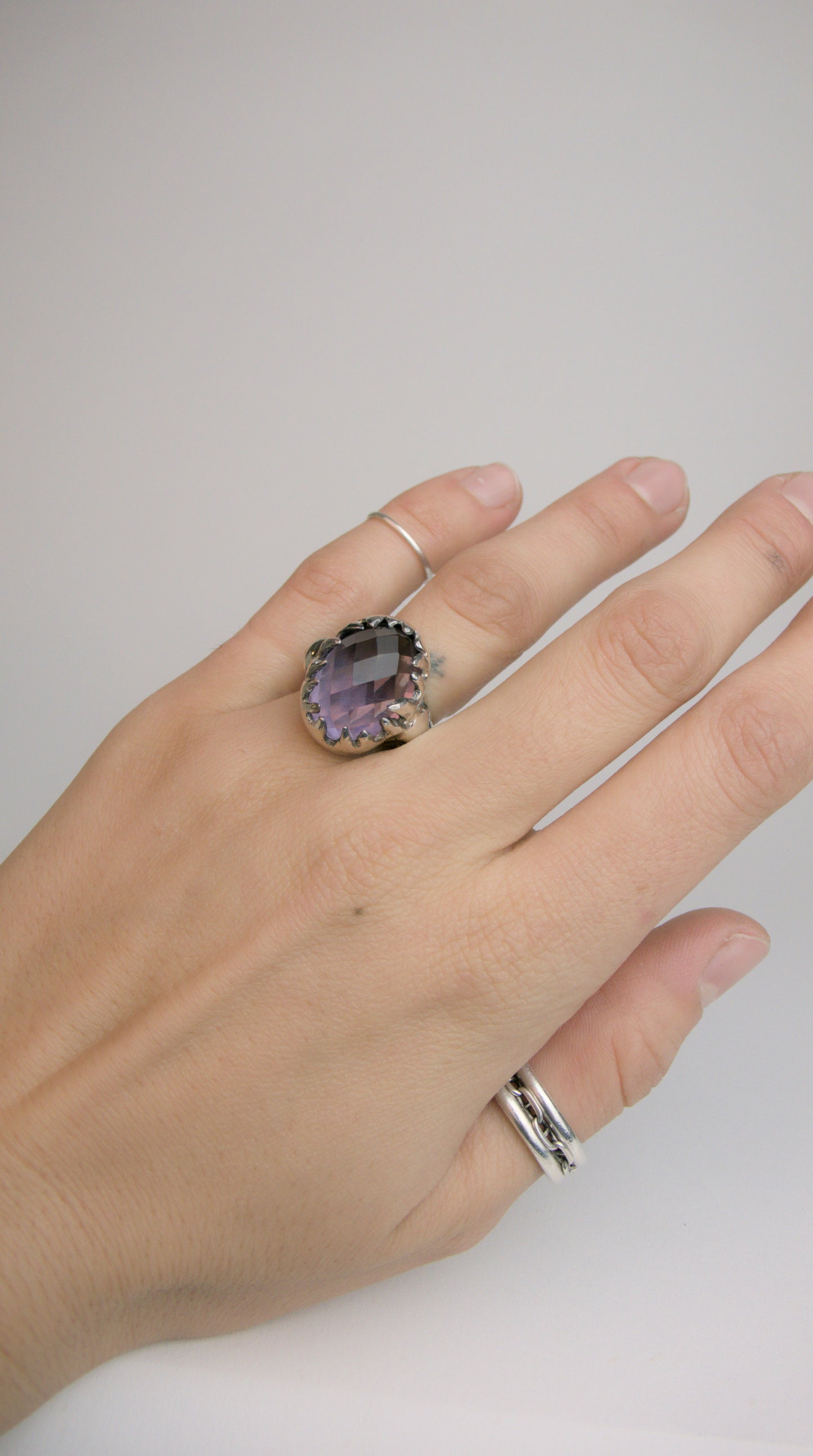 Hellfire Amethyst Ring