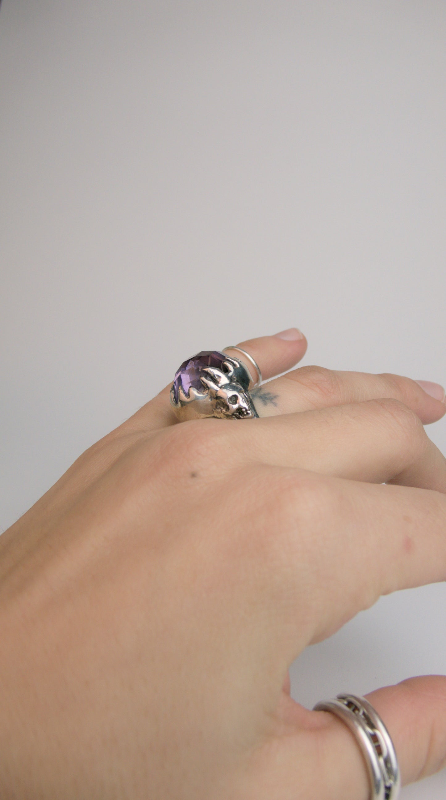 Hellfire Amethyst Ring