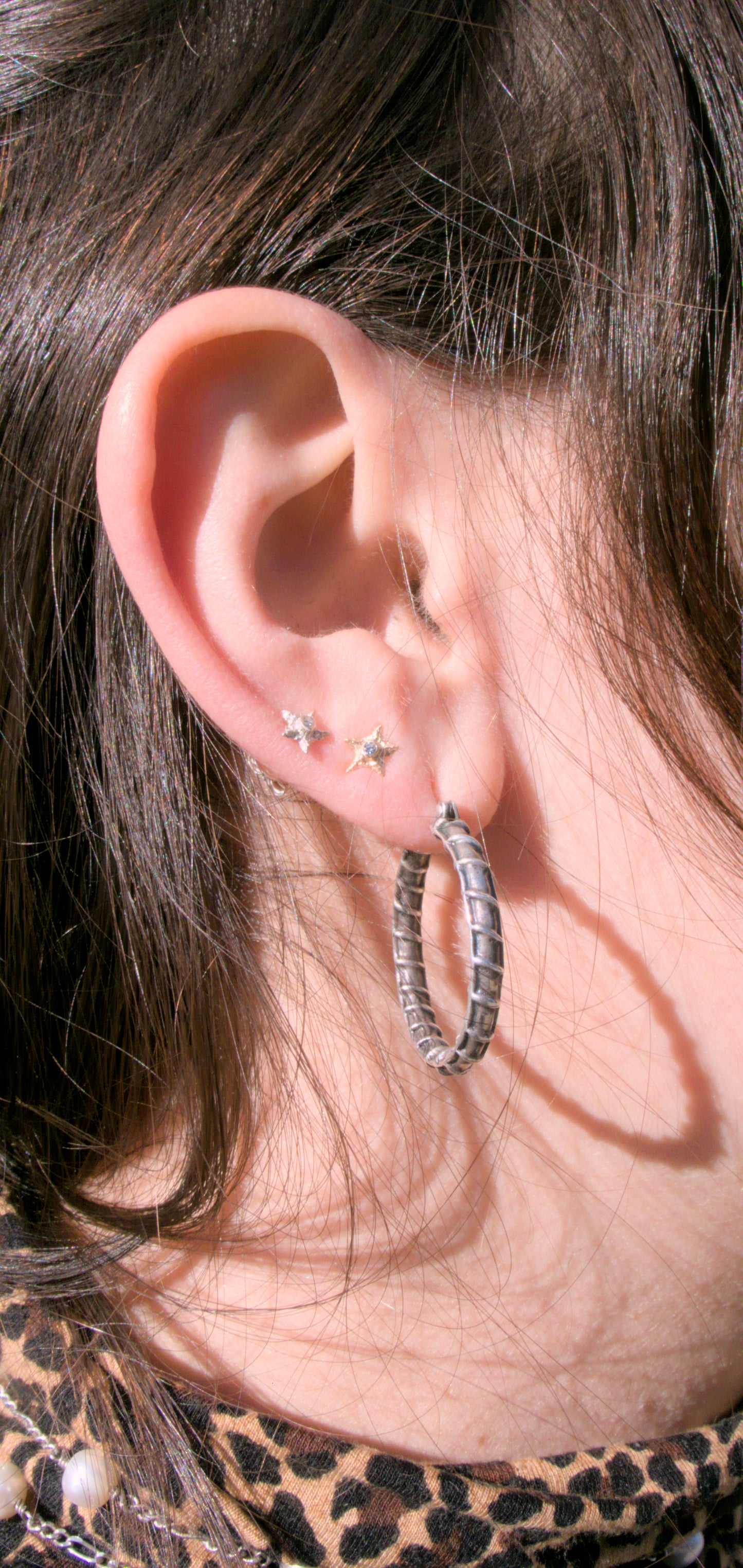 Clementine Star Studs Ready to Ship