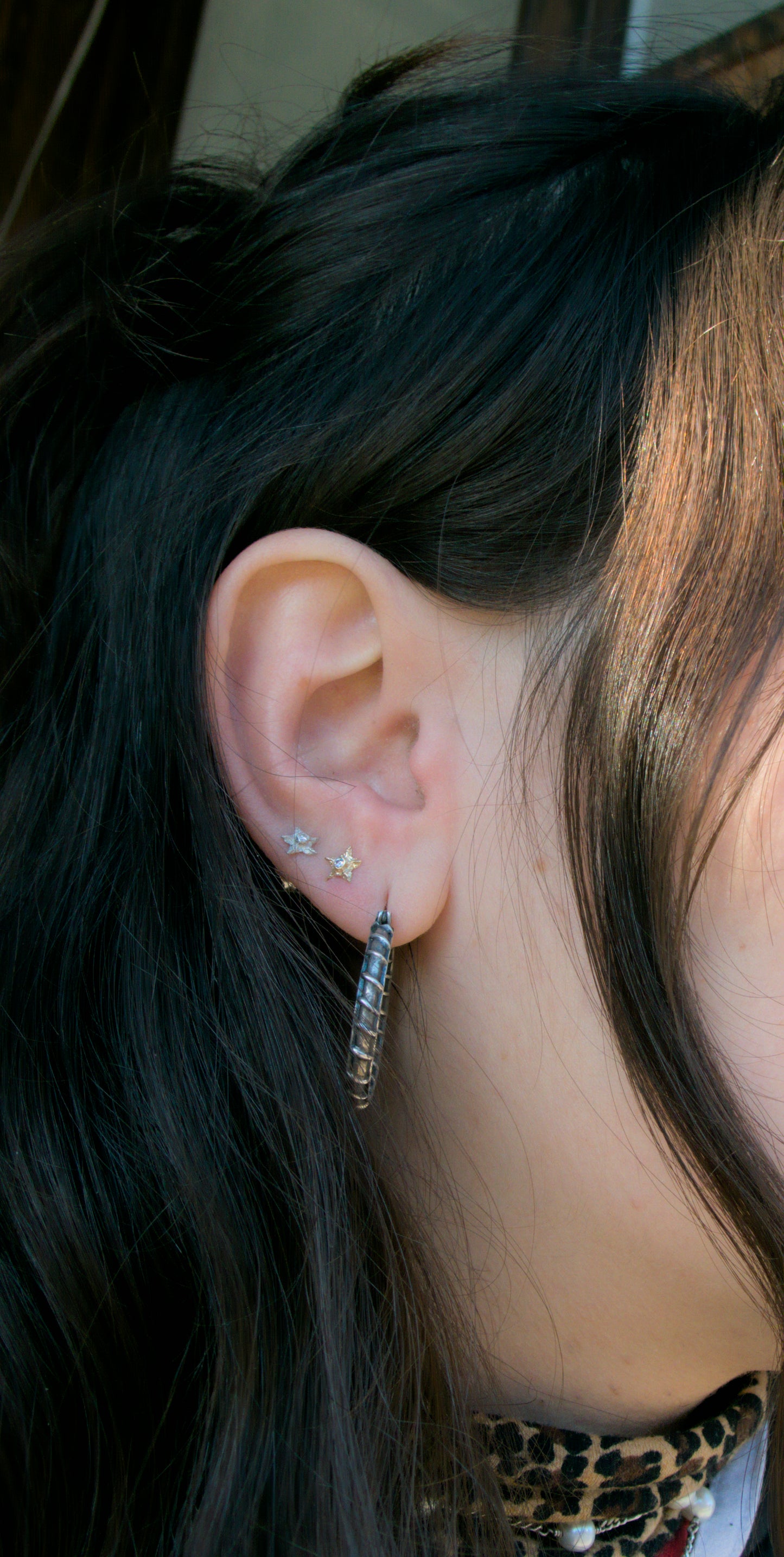 Clementine Star Studs Ready to Ship