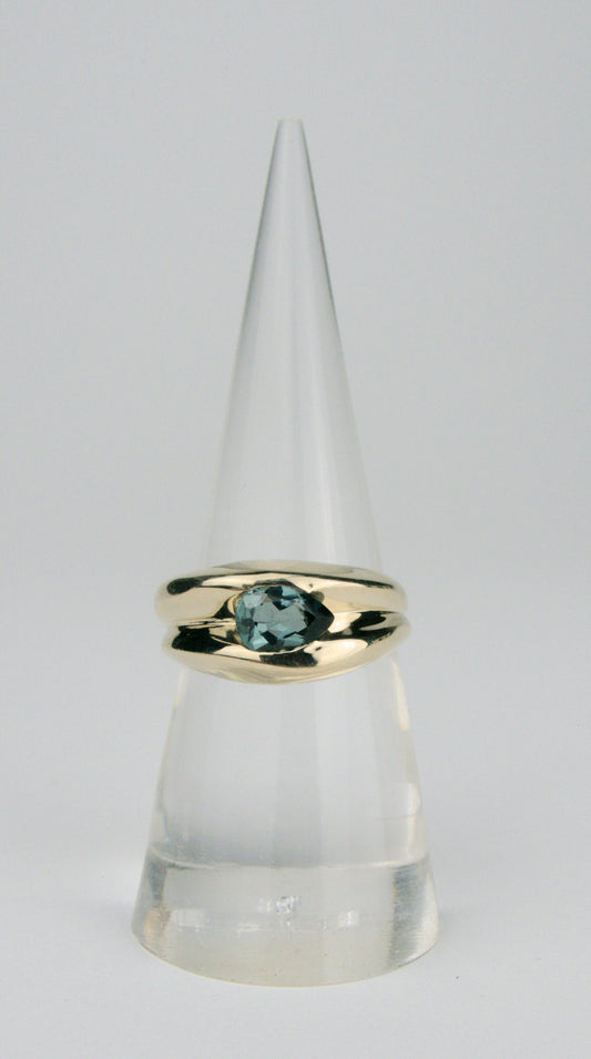 Set Ring - Tourmaline Pear