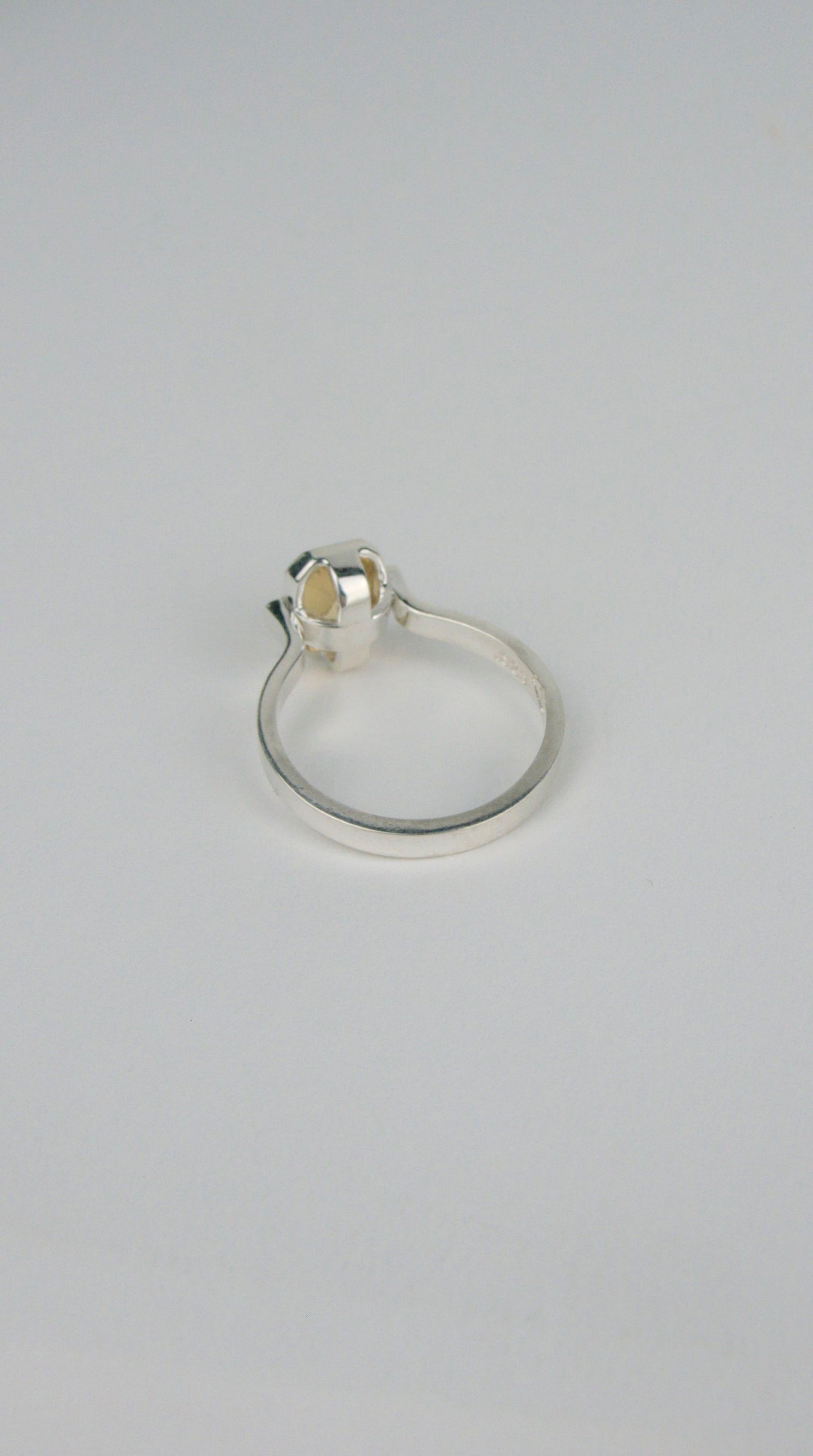 Citrine Picnic Basket Ring