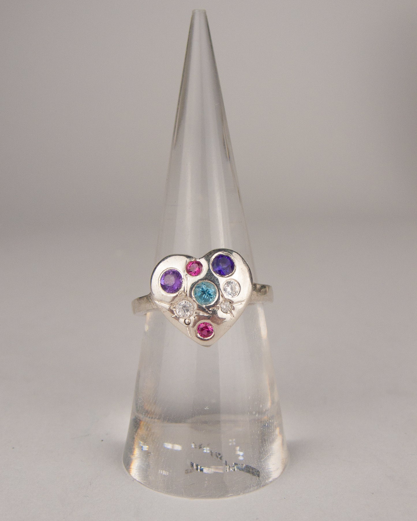 Confetti Heart Ring