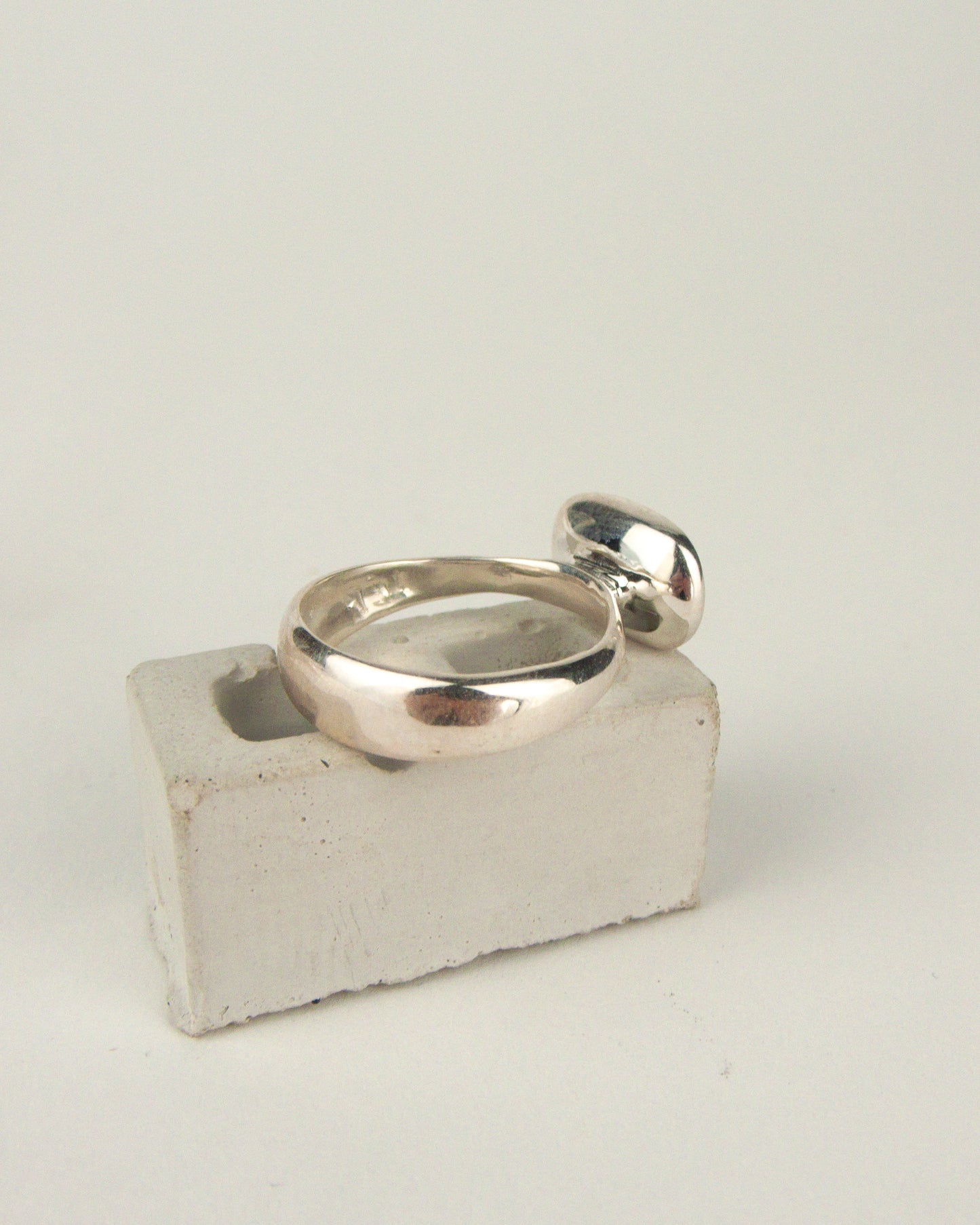 Lifted Signet Ring