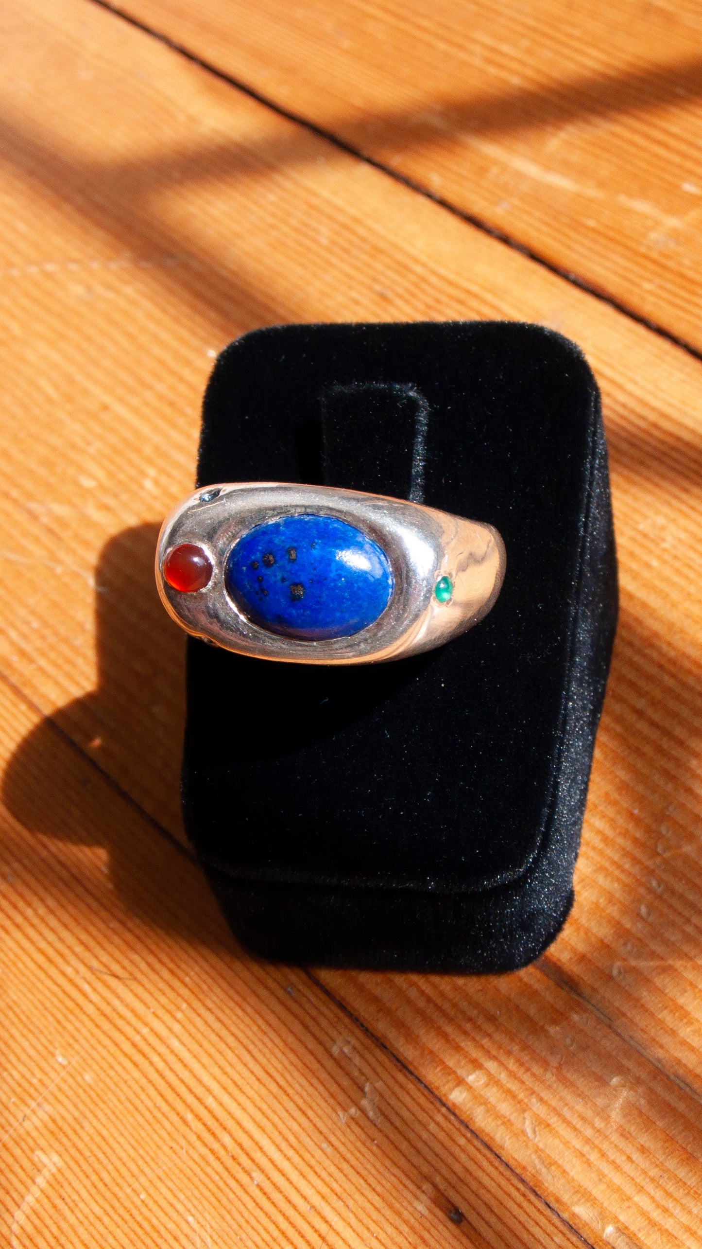 Lapis Signet Ring size 12.25