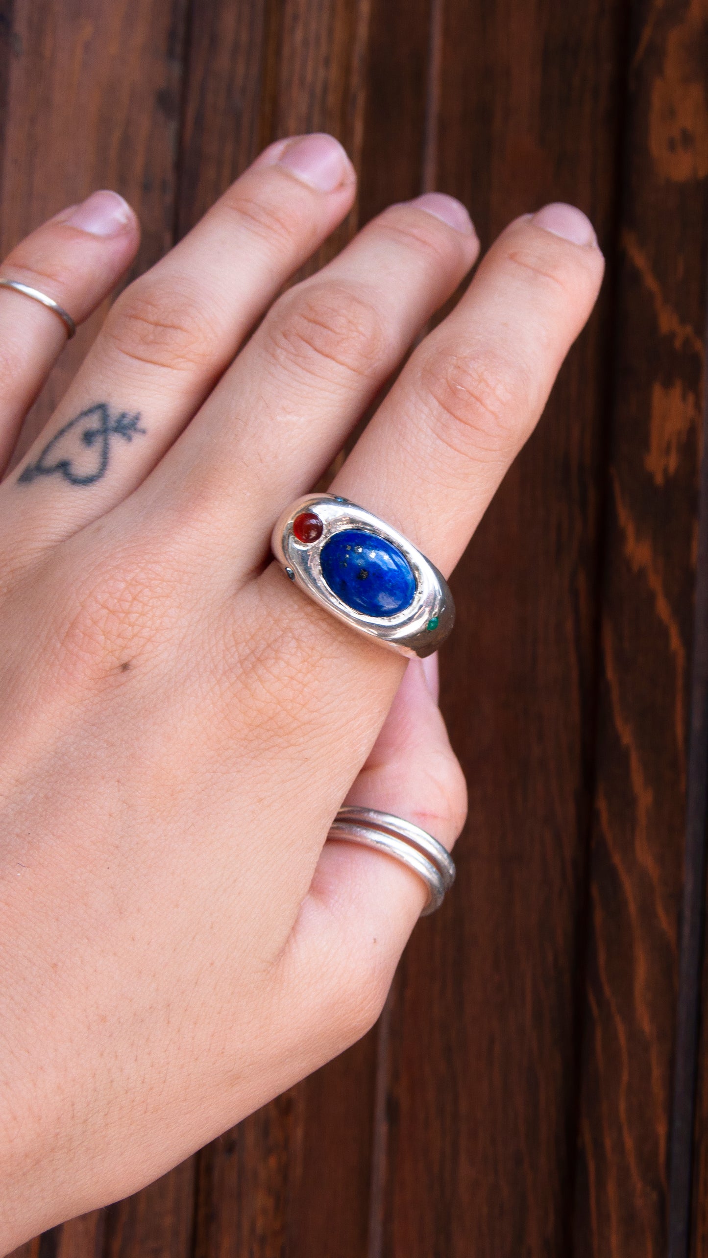 Lapis Signet Ring size 12.25