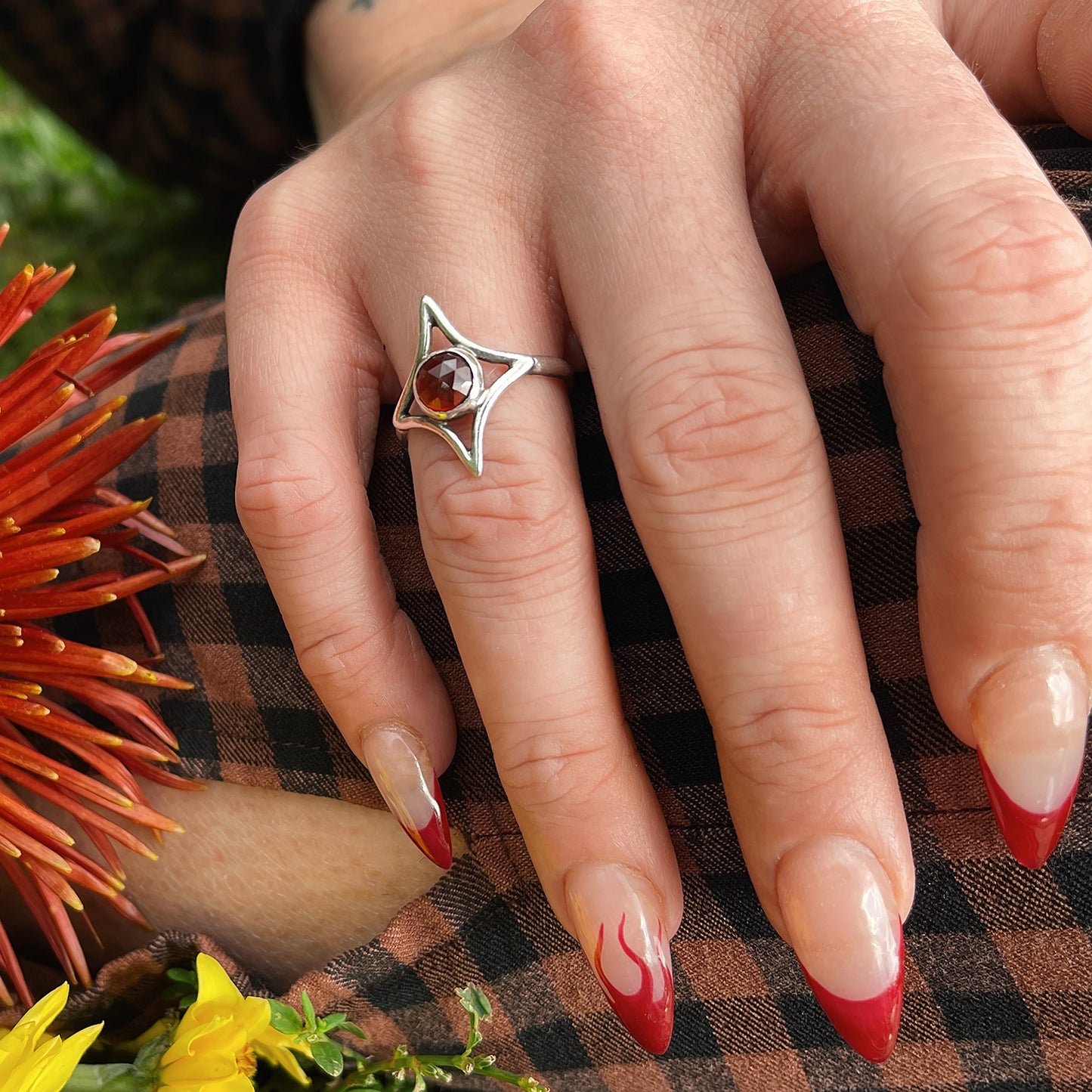 Orion Ring - Garnet