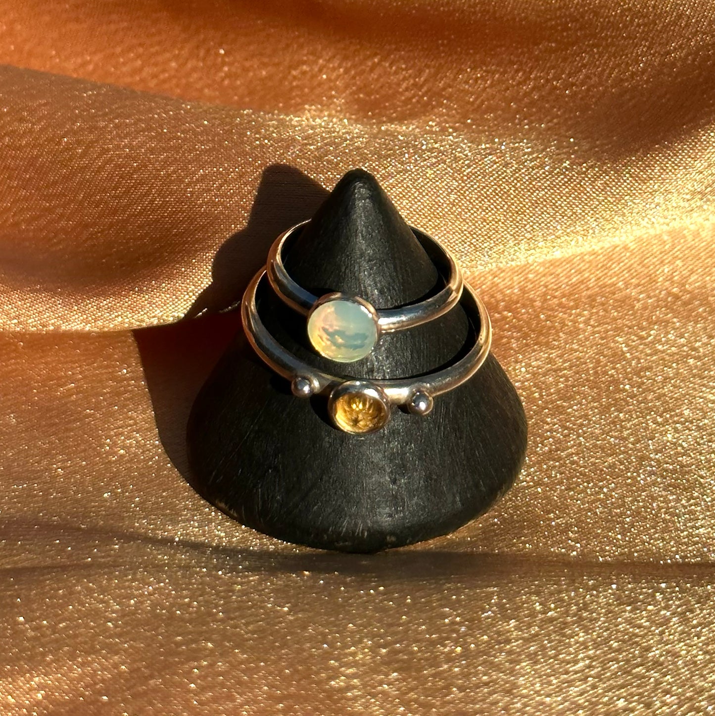 Opal Stacker Ring