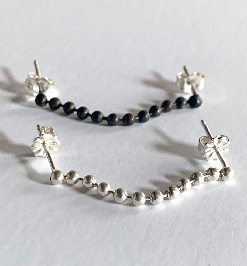 Ball Chain Earring