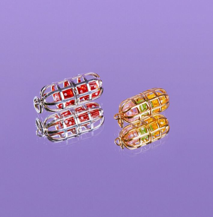 Dice Cage Charm