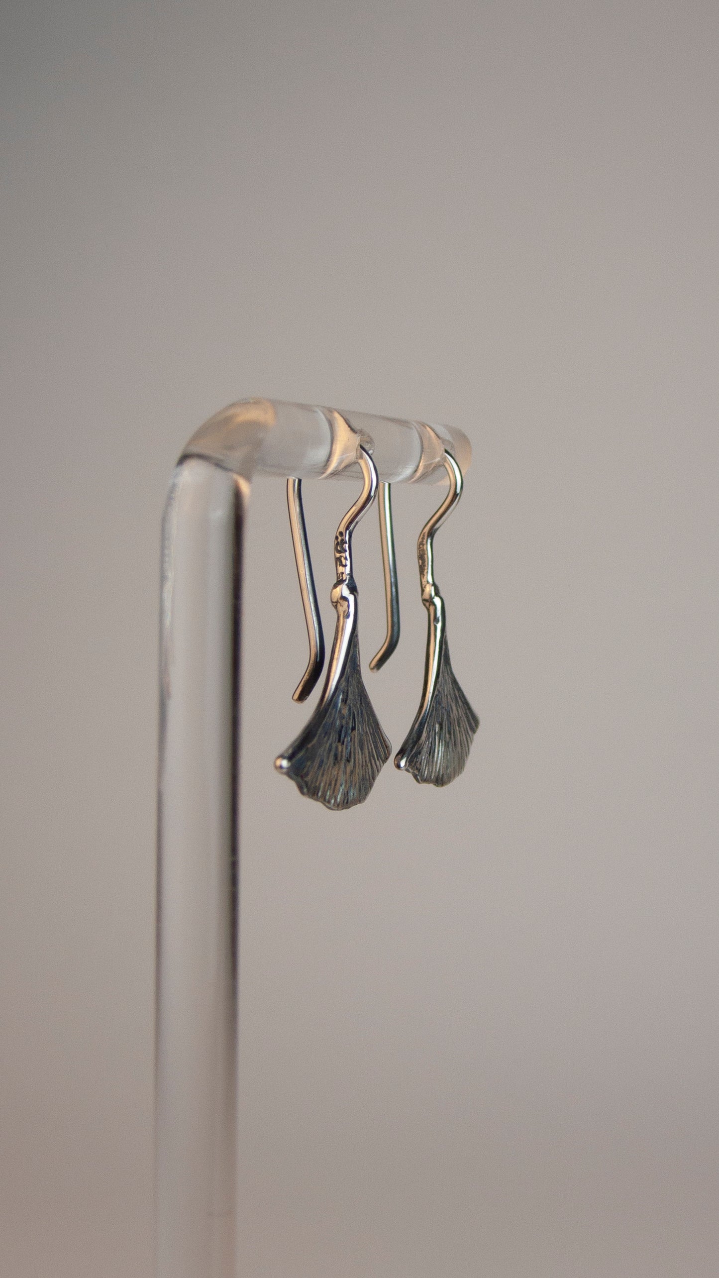 Ginkgo Leaf Earrings Ready to Ship