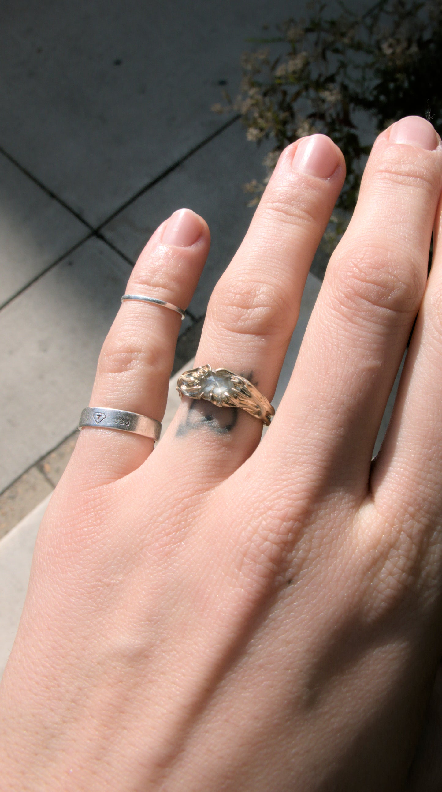 Kudzu Diamond Ring
