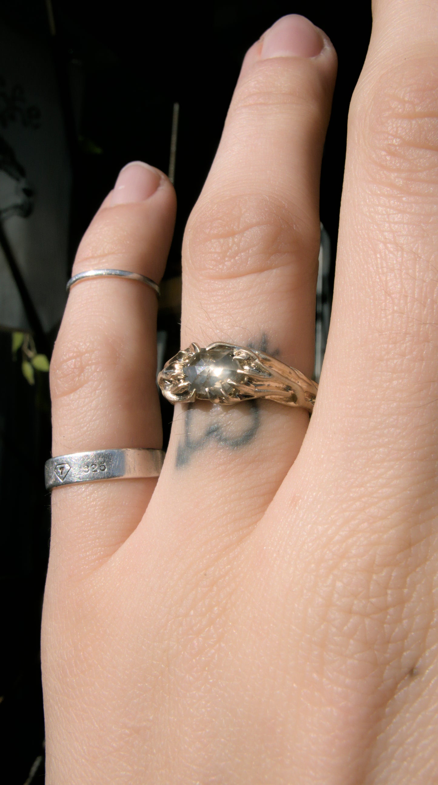 Kudzu Diamond Ring