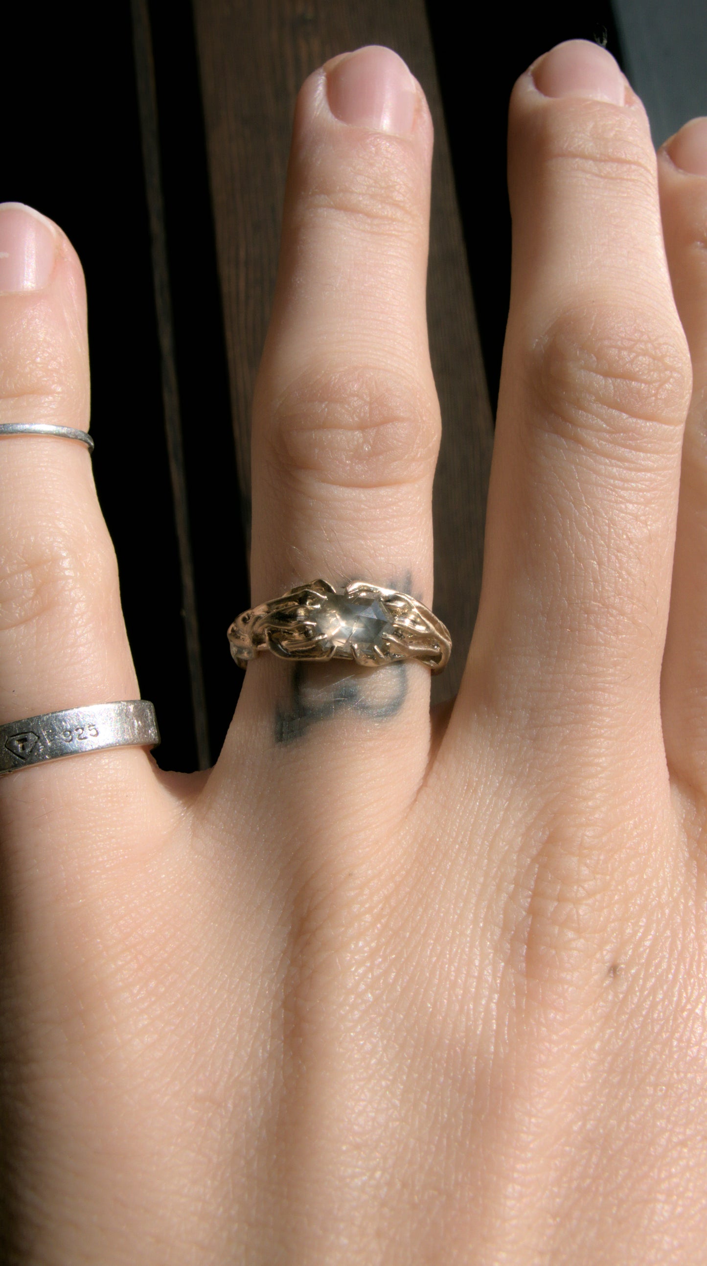 Kudzu Diamond Ring
