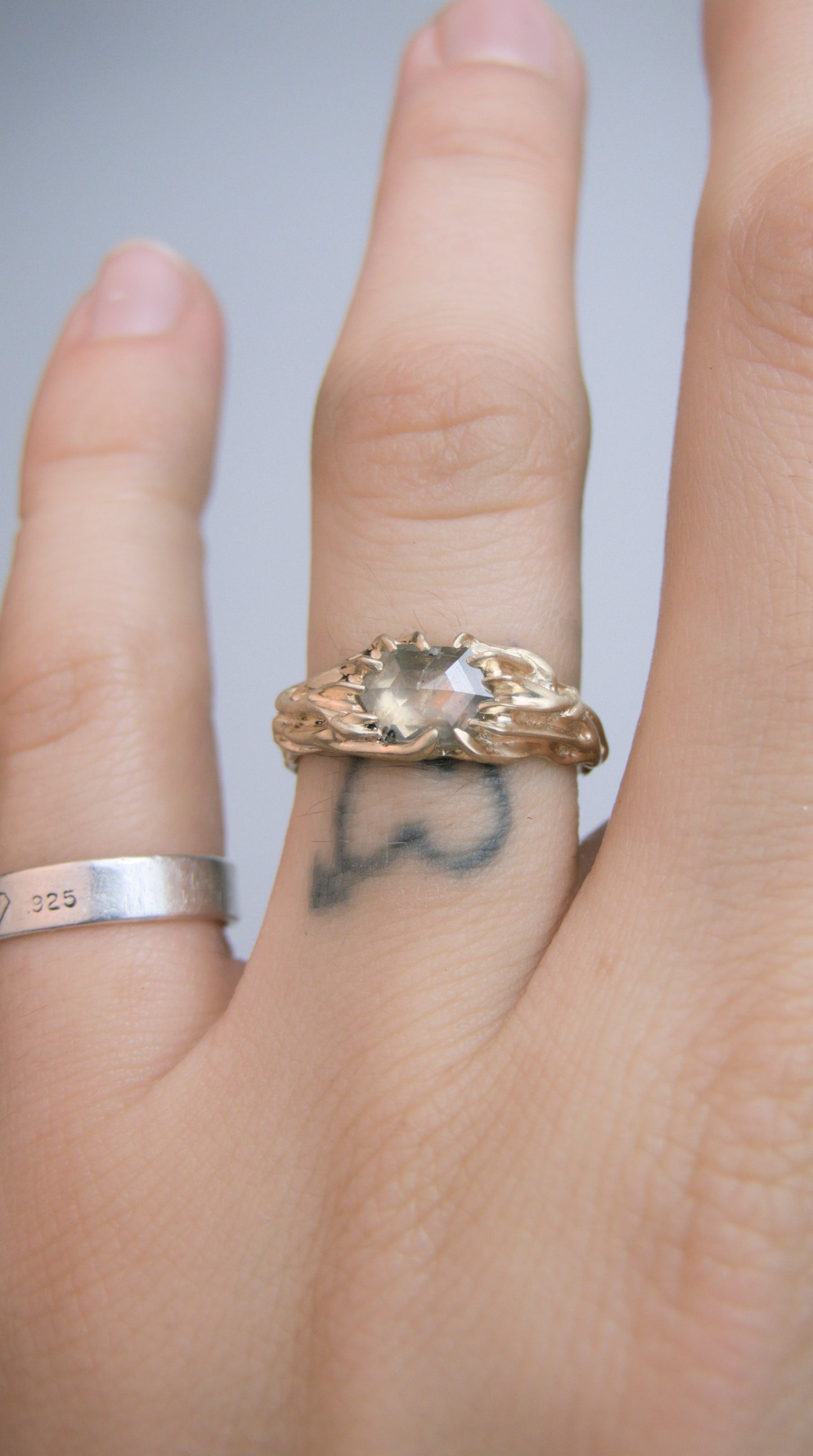 Kudzu Diamond Ring