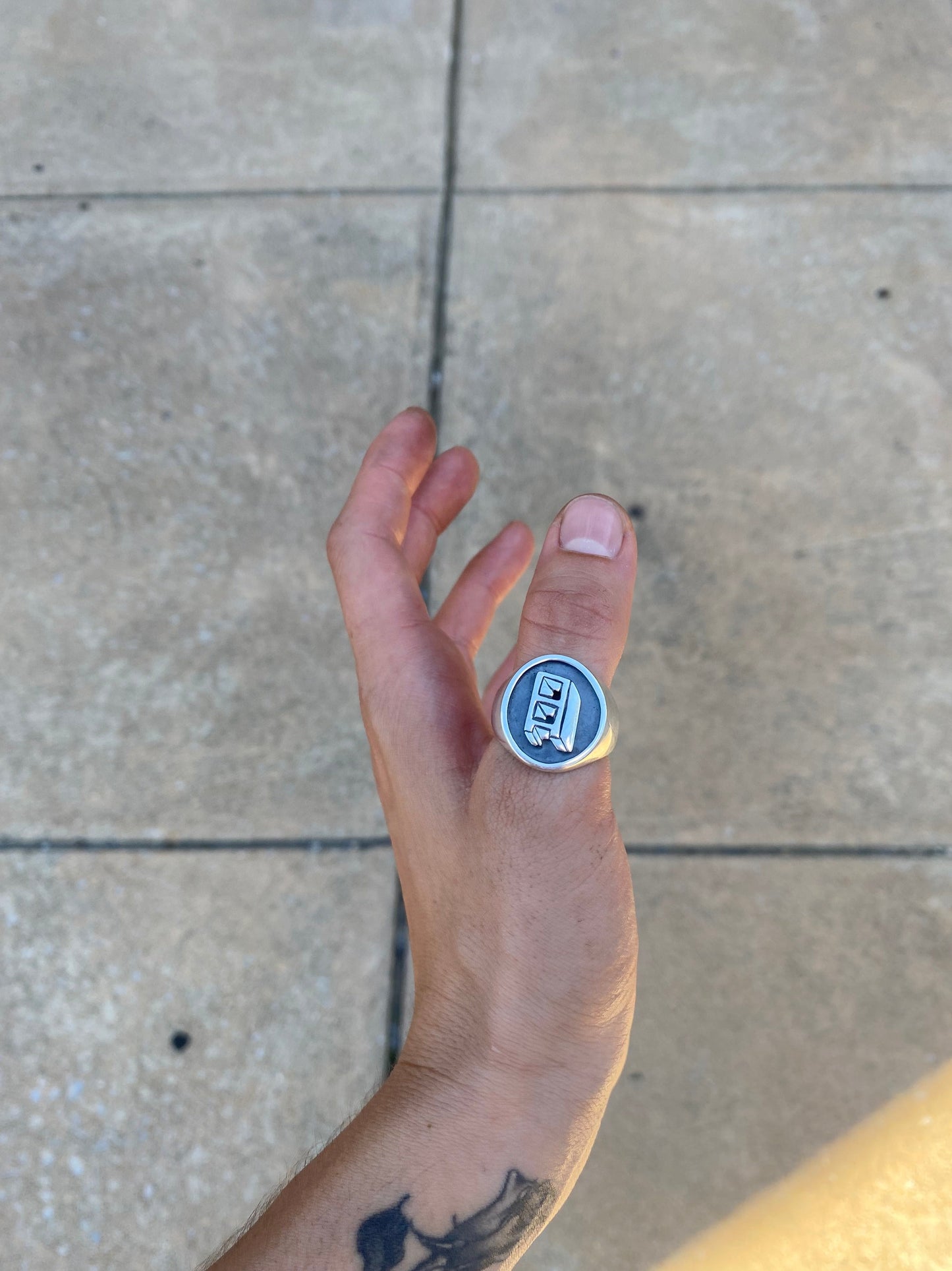 Cinder Block Ring