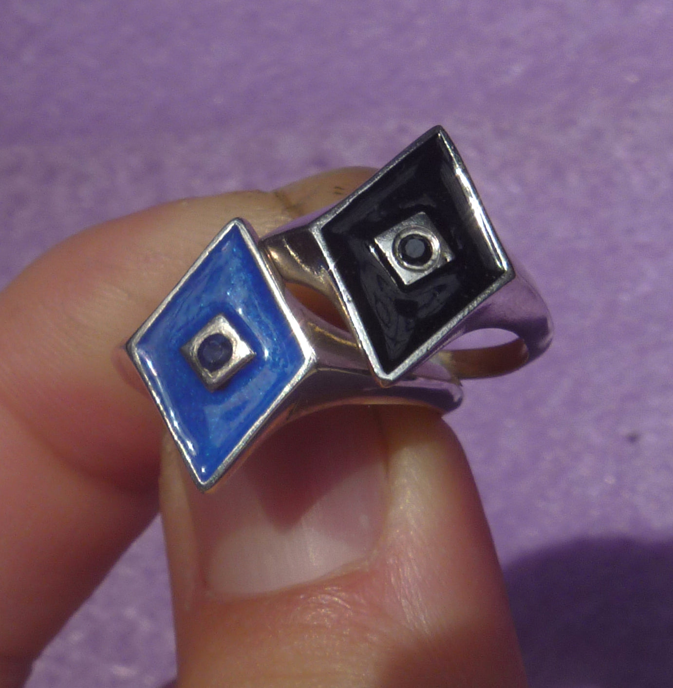 Hurricane Bolt Ring w/ Stone