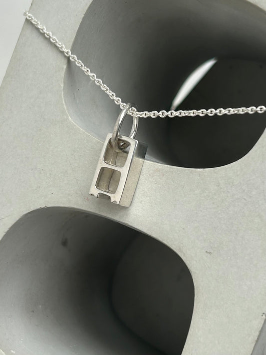 Cinder Block Charm Ready to Ship