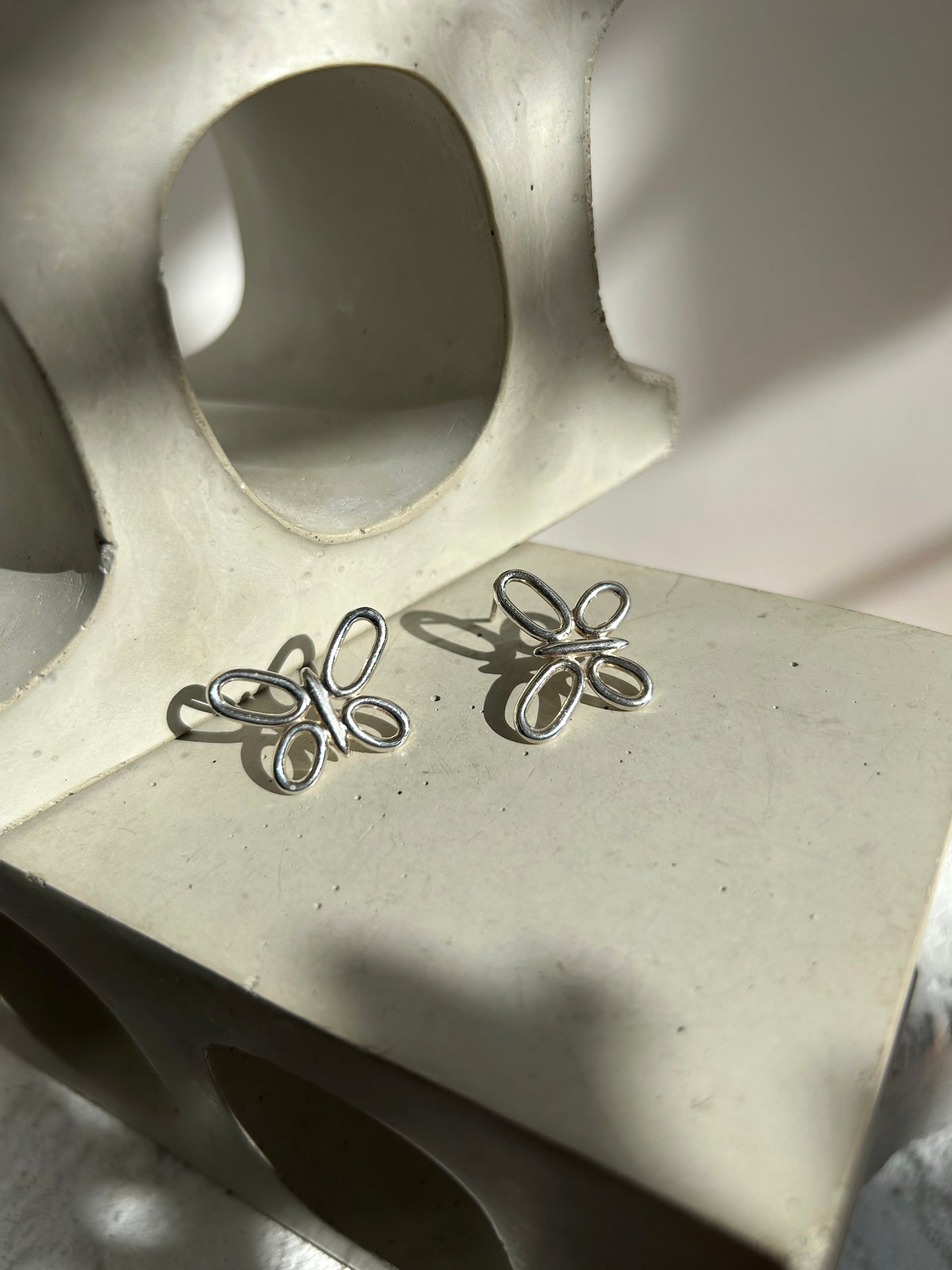 Butterfly Stud Earrrings