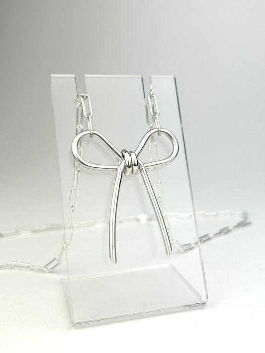 Big Bow on a Paperclip Chain