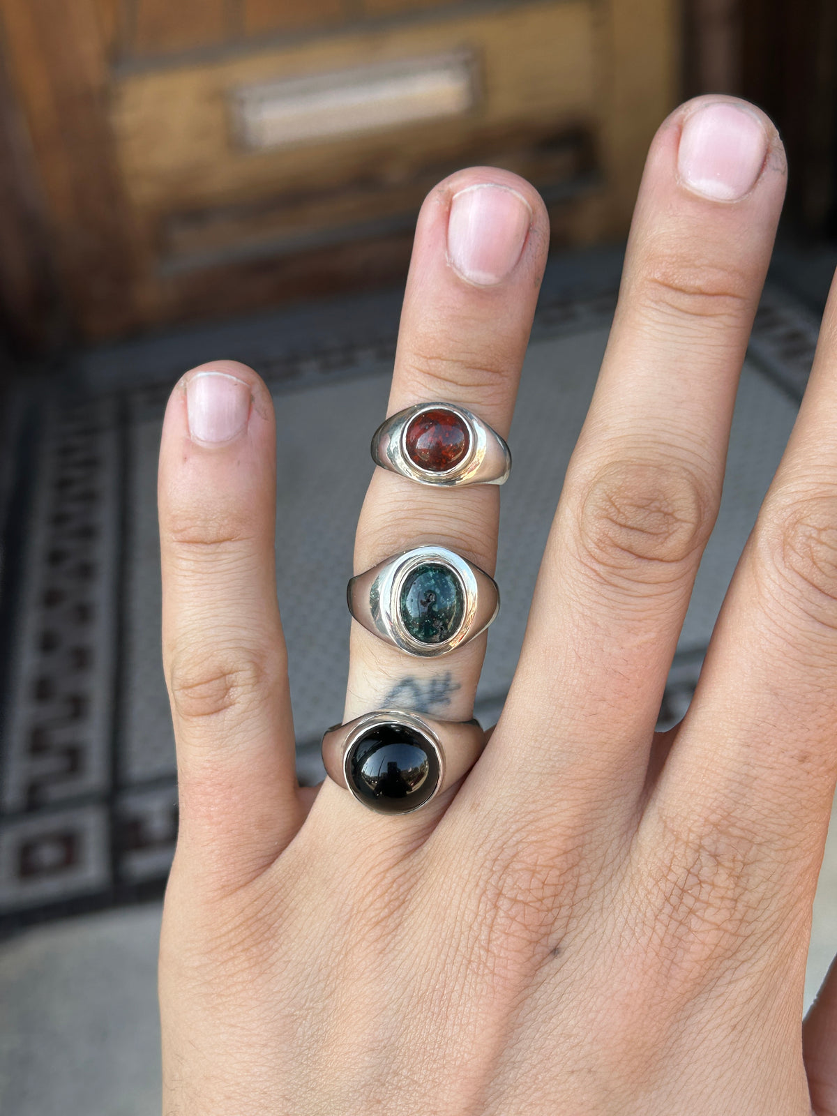 Bold Cabochon Rings