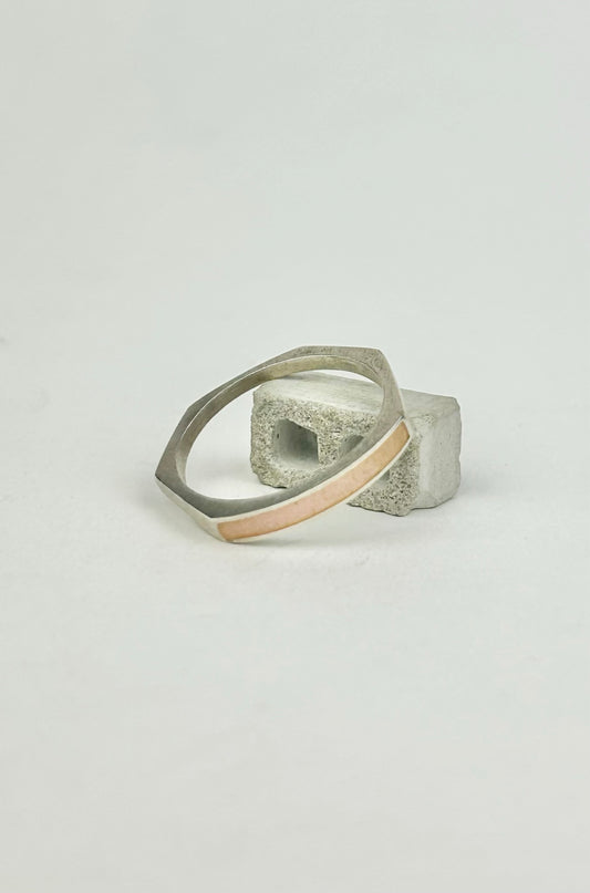 Geometric Enamel Band