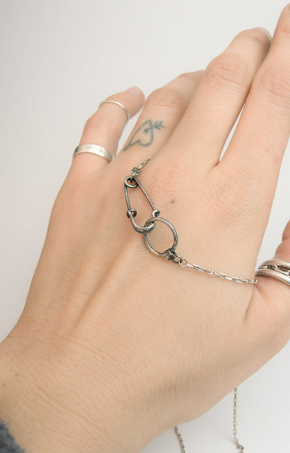 14k White Gold Anchor Link Chain