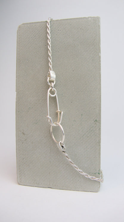 Baby Pin on Rope Anklet