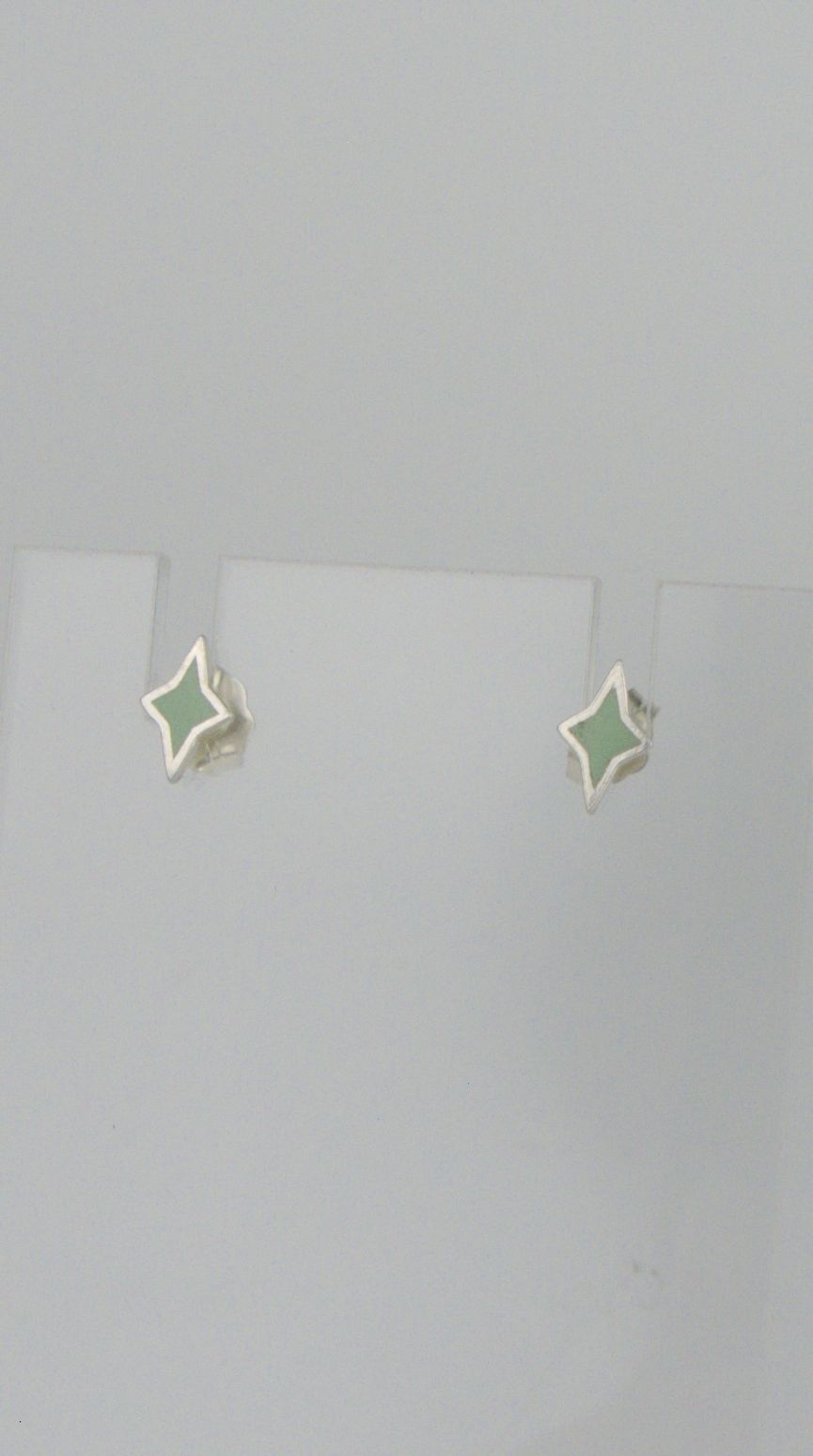 Mini Enamel Star Studs