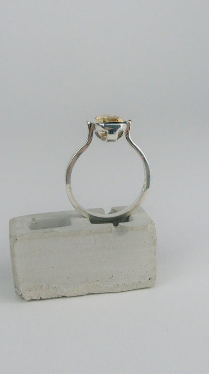 Citrine Picnic Basket Ring