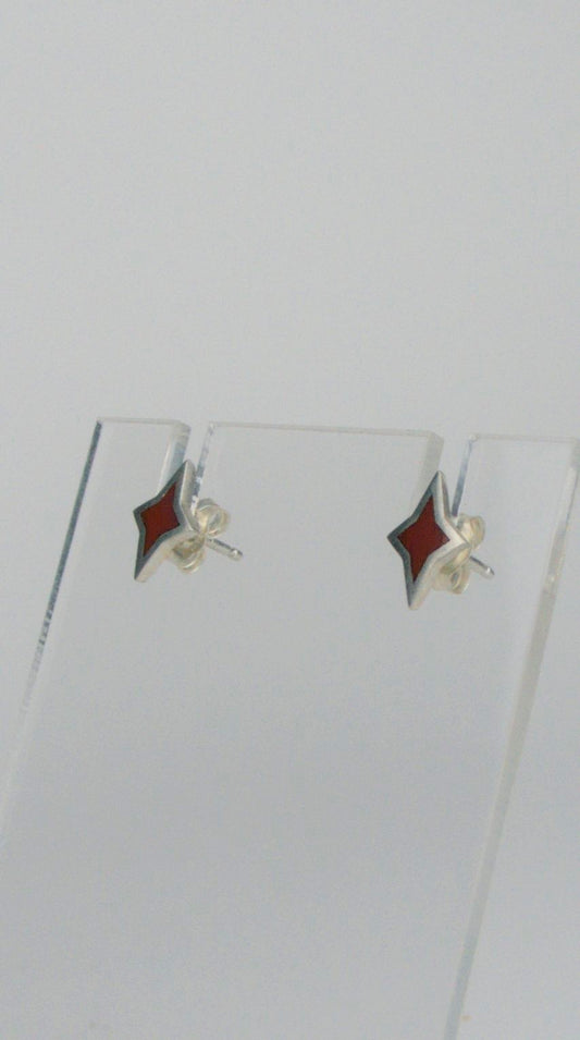 Enamel Star Studs