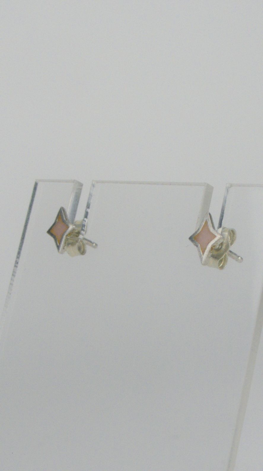 Mini Enamel Star Studs