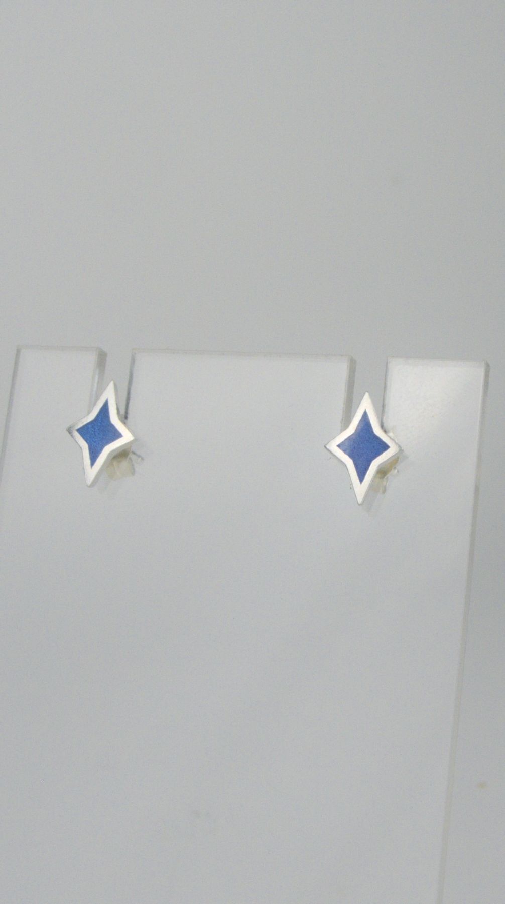 Mini Enamel Star Studs