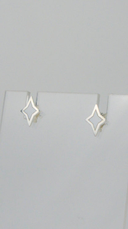 Mini Enamel Star Studs