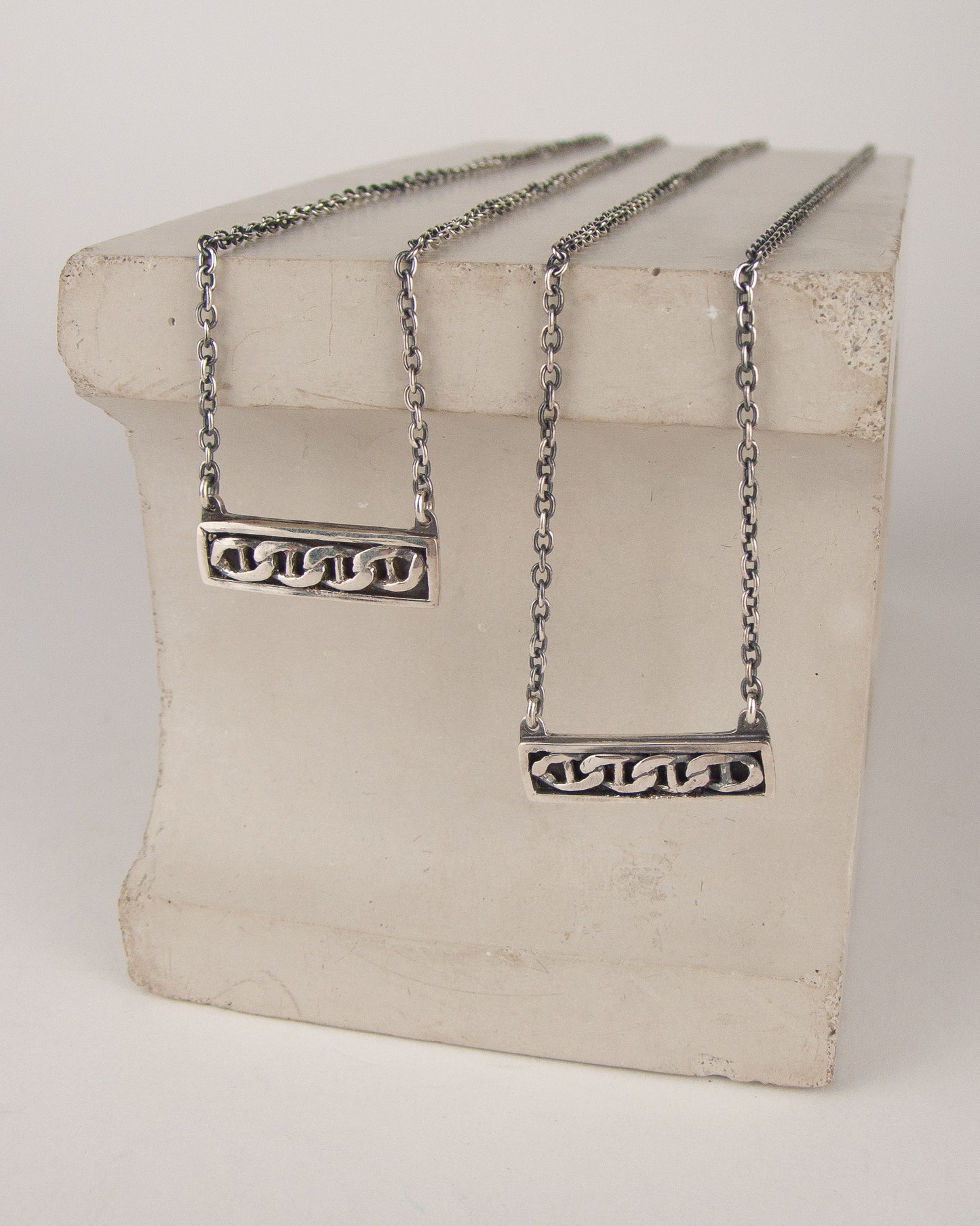 Chainlink Shadowbox Nameplate